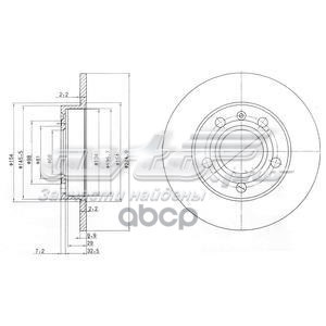 Тормозные диски BG2753C Delphi