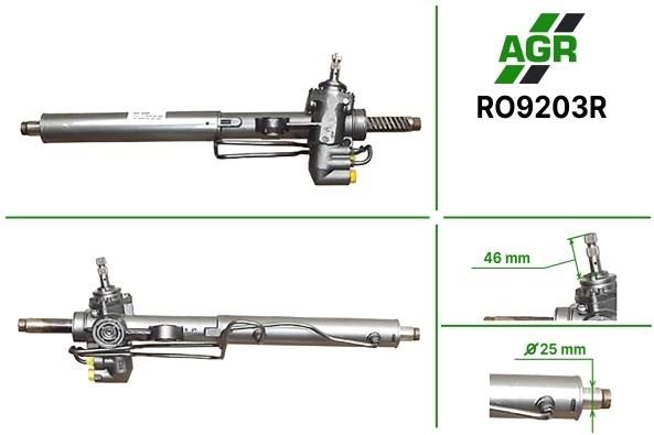 Рулевая рейка RO9203R AGR