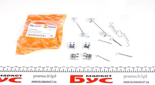 Установочный комплект задних барабанных колодок Autotechteile 5040701 цена, от 2.02 USD