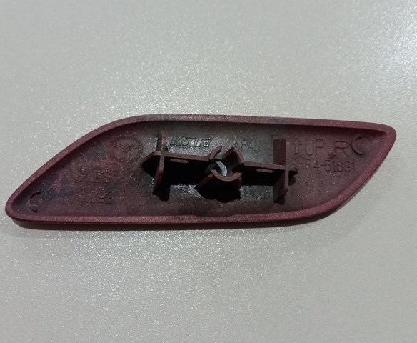 Placa sobreposta do injetor de fluido para lavador da luz dianteira para Mazda 6 (GJ, GL)