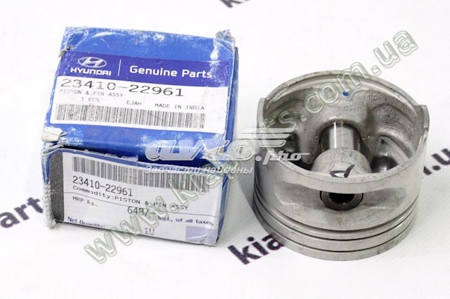 2341022961 Hyundai/Kia pistão com passador sem anéis, 1ª reparação ( + 0,25)