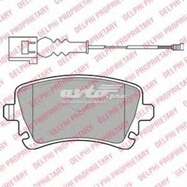 Колодки тормозные задние дисковые FAW FAW23326177