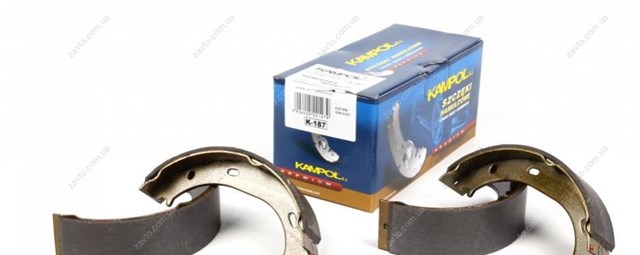 Тормозные колодки стояночного тормоза Kampol K187 цена, от 15.16 USD