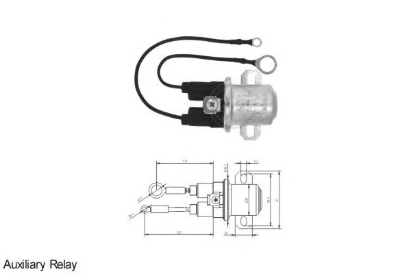 ZM 1407 ZM relê retrator do motor de arranco