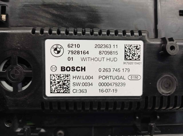 62107928164 BMW Щиток приборов