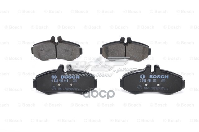 986494013 Bosch Колодки передние