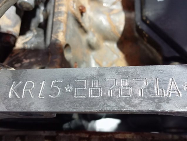Двигатель KR15 Nissan/Infiniti