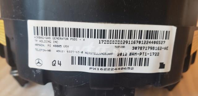A1728602802 Mercedes Подушка безопасности водителя