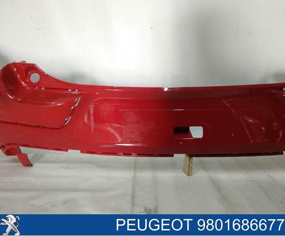 Бампер задний Peugeot/Citroen 9801686677