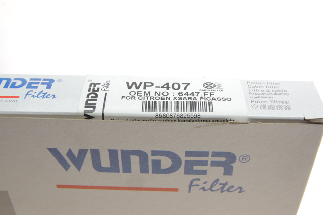 Купить WP407 Wunder Фильтр салона угольный