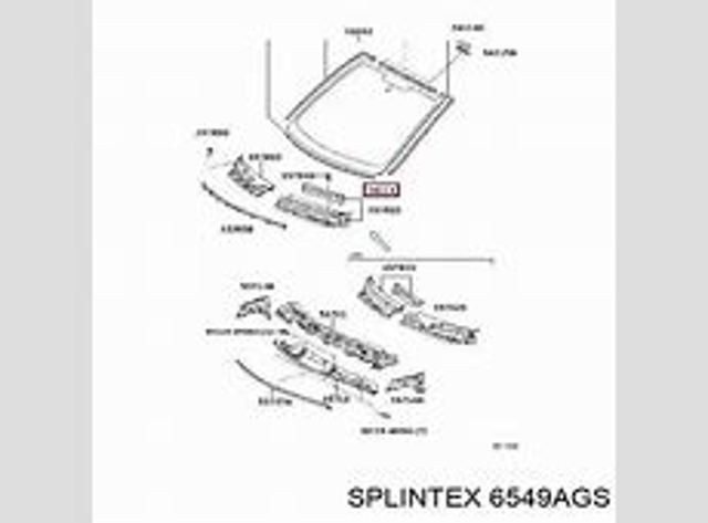 Стекло лобовое Porsche 95B845100BY цена, от 273.39 USD