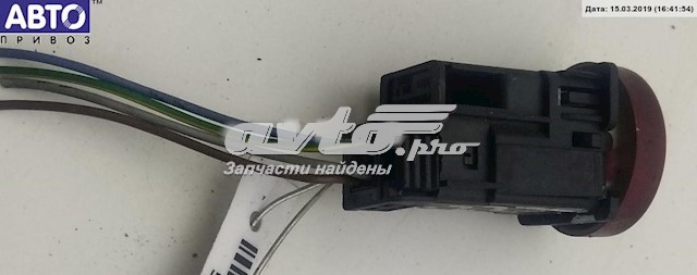  Botão de ativação do sinal de emergência Citroen Berlingo сaixa (M) (1996 - 2008) 