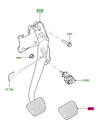 LR058076 Land Rover 