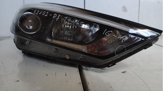 Правая фара 92102D3 Hyundai/Kia