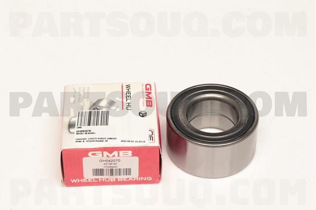 GH042070 GMB Подшипник ступицы передней