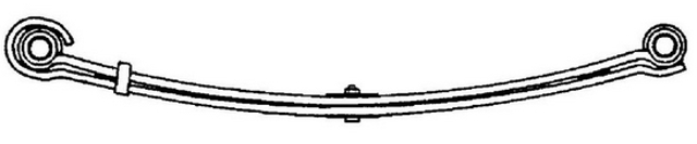 Передние рессоры Weweler F020T705ZA75 цена, от 177.12 USD