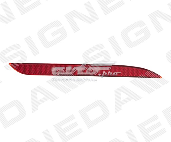 ZFD1615R Signeda Правый катафот бампера