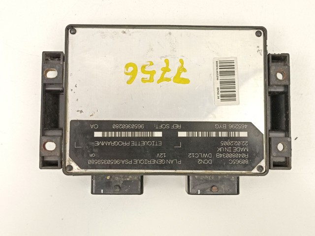  9650359580 Peugeot/Citroen