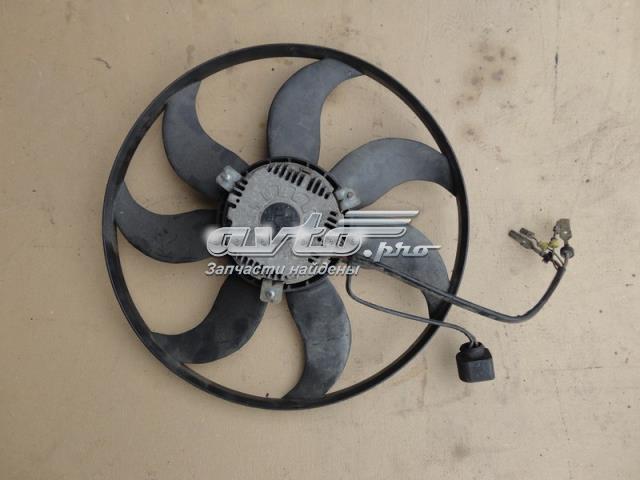 1K0959455P VAG ventilador elétrico de esfriamento montado (motor + roda de aletas esquerdo)
