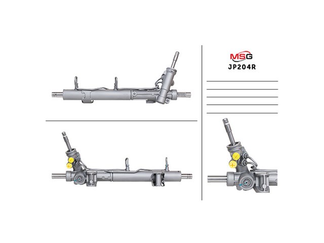 JP202R MSG Rebuilding cremalheira da direção