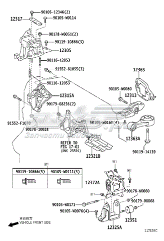 123720N090 Toyota 