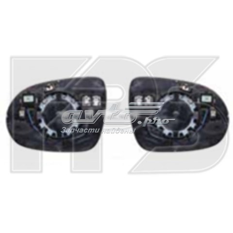 Купить 876211U100 Hyundai/Kia Стекло правого зеркала заднего вида
