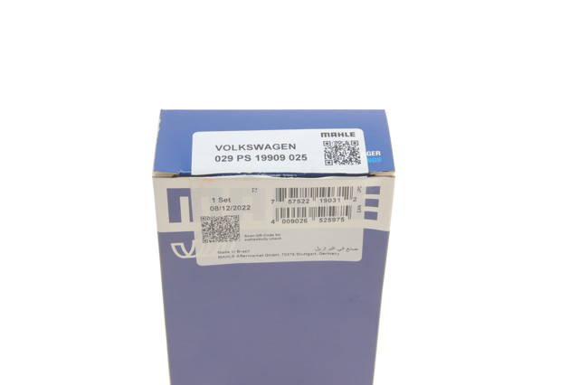 Шатунные вкладыши коленвала комплект, 1-й ремонт Mahle Original 029PS19909025