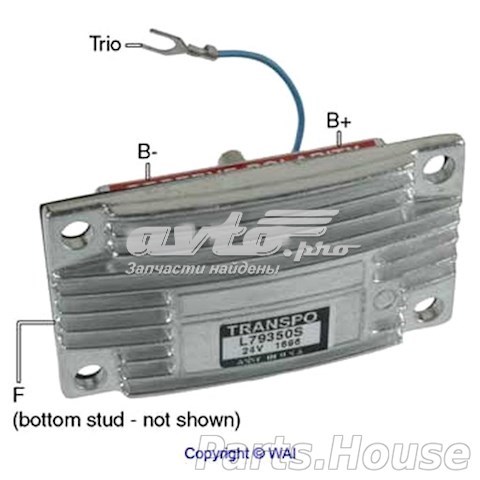 Реле регулятор напруги генератора L79350S TRANSPO
