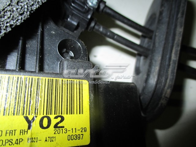 Замок передней пассажирской двери Hyundai/Kia 81320A7021