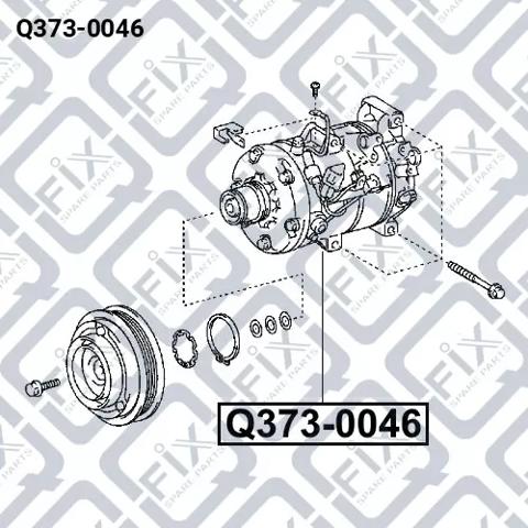 Насос кондиционера Q-fix Q3730046