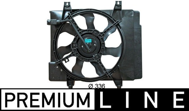 Difusor de radiador, aire acondicionado, completo con motor y rodete CFF220000P MAHLE