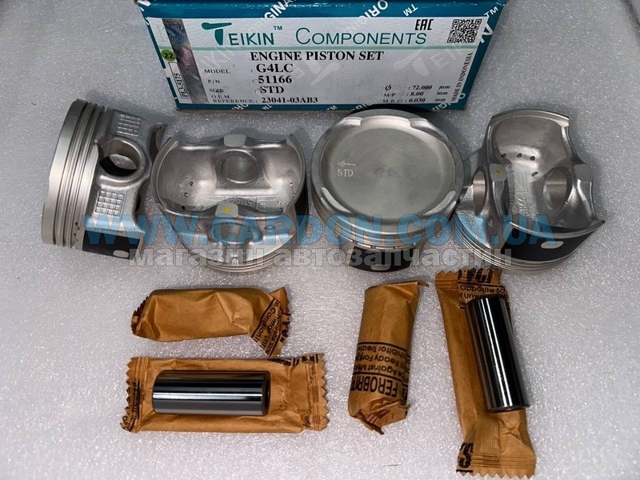 51166STD Teikin pistão (kit para um motor, STD)