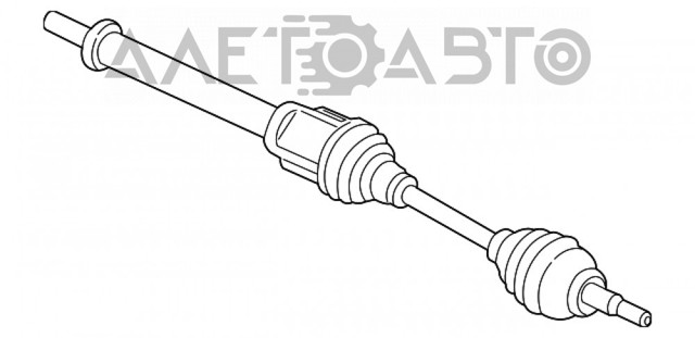 Правая полуось TX865 Ford