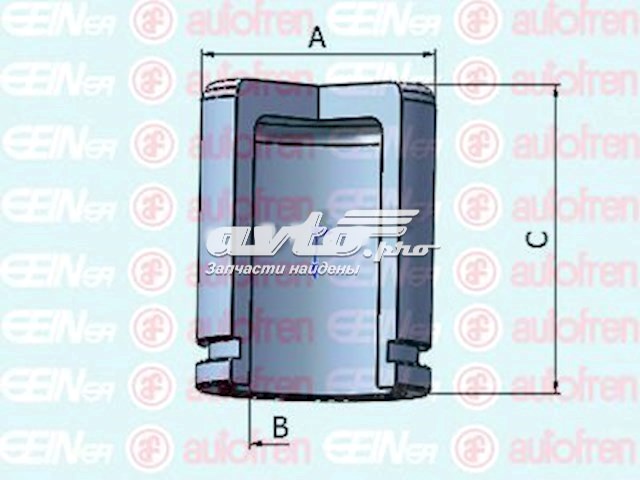 Поршень тормозного суппорта заднего  AUTOFREN D025435