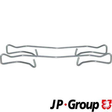 1163651210 JP Group Комплект пружинок крепления дисковых передних колодок