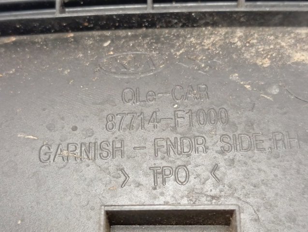 Расширитель передней арки колеса, правый Hyundai/Kia 87714F1000