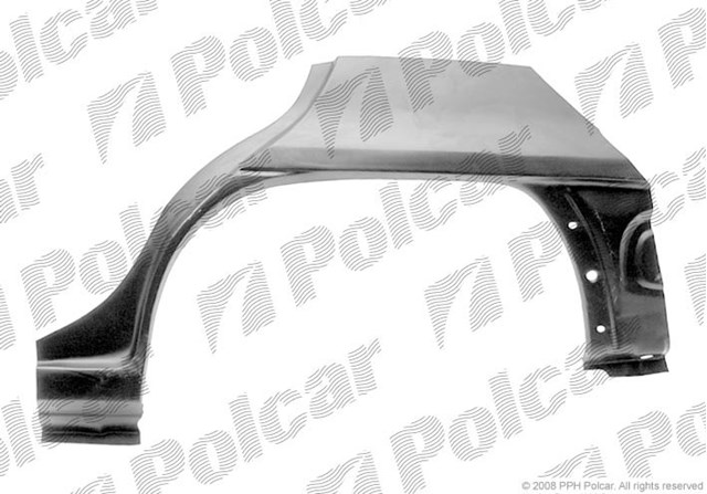 5507846 Polcar Ремонтная часть арки крыла заднего правого