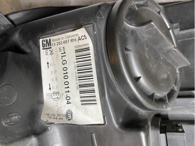 Правая блок фара Opel 13253657 цена, от 98.43 USD