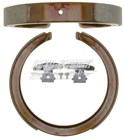 Колодки ручника (стояночного тормоза) Raybestos 781PG