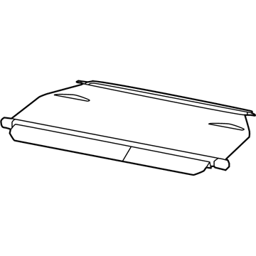 Шторка багажного отсека 1DD79DX9AC Chrysler