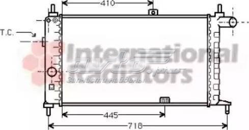 Купить TP15632731 Tempest Радиатор водяной