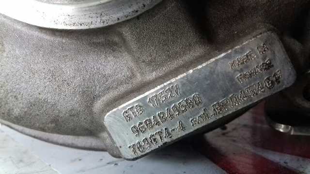 Турбонагнетатель Mitsubishi 9684849580 цена, от 228.05 USD