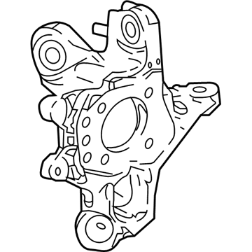 4230511010 Toyota Цапфа левая