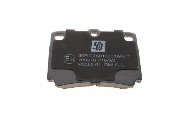 Купить 209270 Solgy Колодки тормозные задние, дисковые
