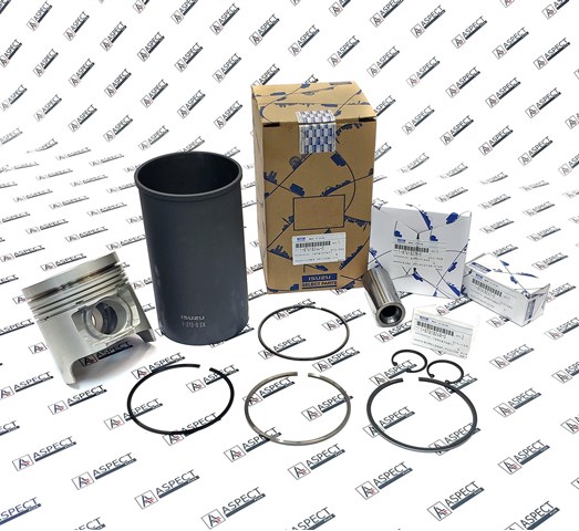 1876182440 Isuzu kit de pistão (pistão + camisa)