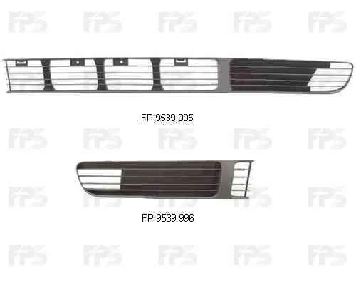 Решетка переднего бампера, левая FPS FP9539995 цена, от 8.44 USD