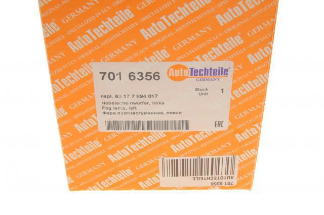 7016356 Autotechteile Противотуманная фара левая