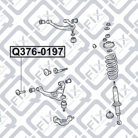 Q3760197 Q-fix Болт крепления переднего рычага, нижнего