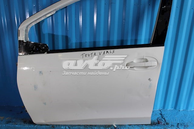 Porta dianteira esquerda para Toyota Yaris  P13