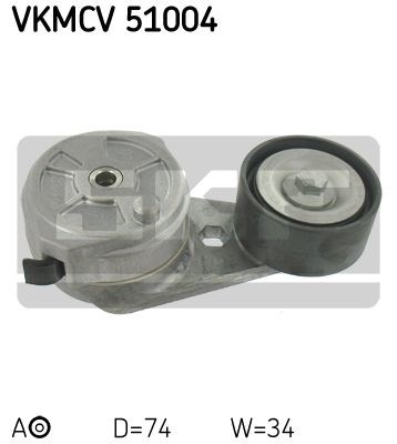 YP074 Натяжная планка поликлинового ремня FANMARKET YP074